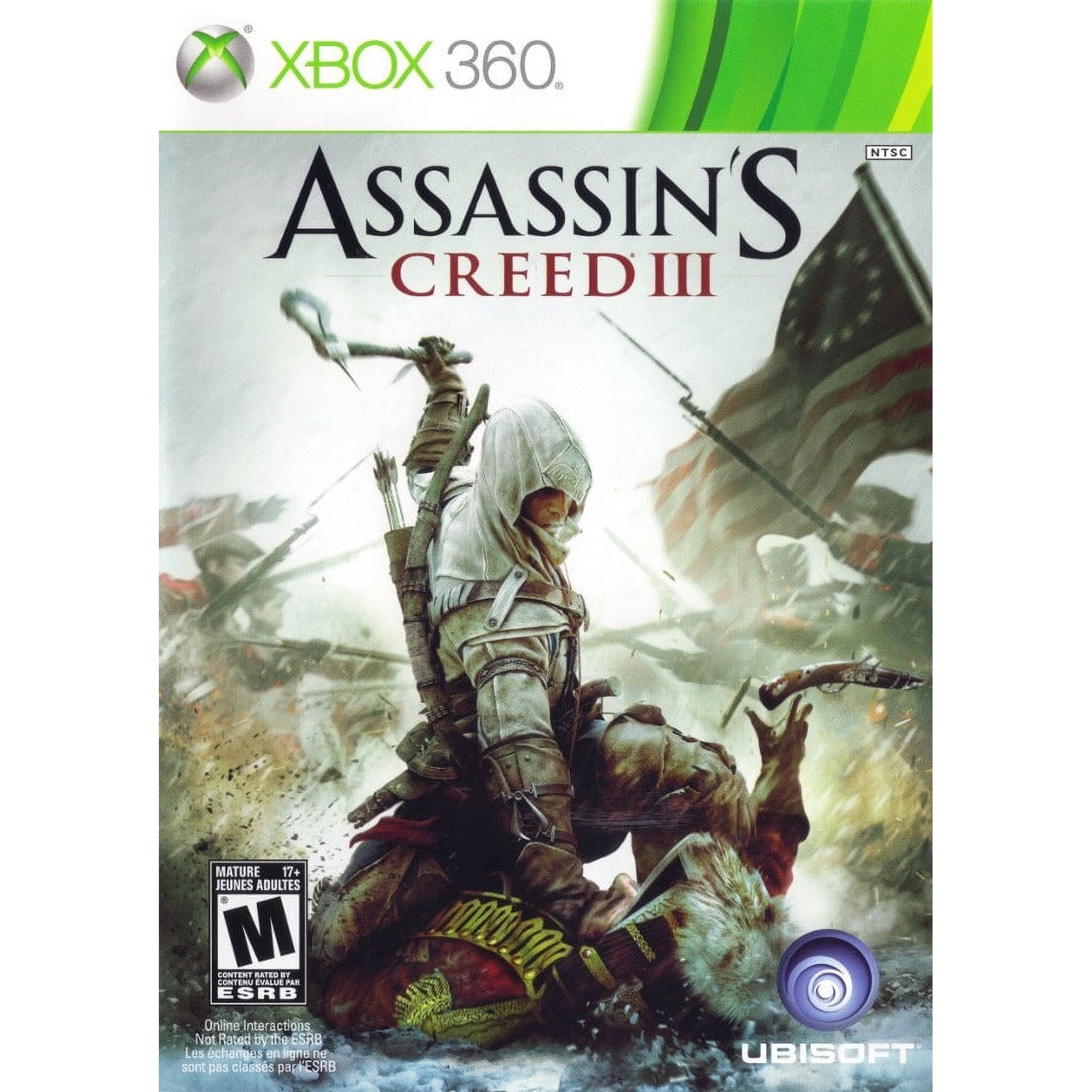 Assassin's Creed 3 Physical Action & Adventure Video Game for Xbox 360