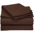 thumbnail image 2 of 400 TC 4-Piece Sheet Set Soft, Wrinkle Resistant 15 Inch Deep Pocket 100% Egyptian Cotton Color Colclate Solid Size Full, 2 of 5
