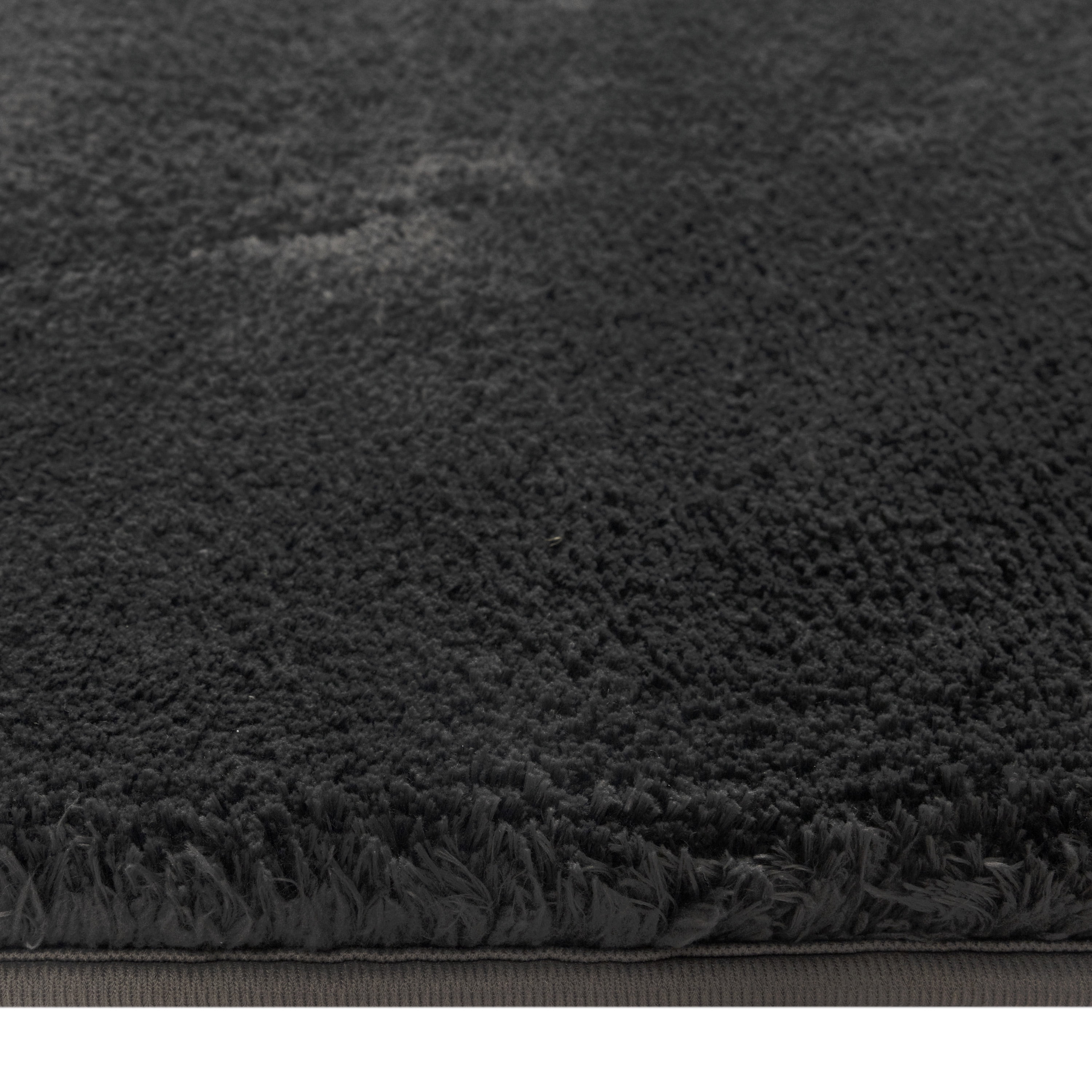 Hotel Style Gray Micro-Polyester Bath Runner, 24 in x 60 in, 1 Count