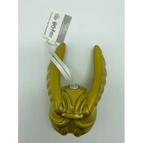 Hallmark Decoupage Harry Potter Golden Snitch Christmas Ornament New with Tag