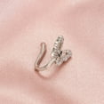 thumbnail image 6 of Butterfly Perforation Free U-shaped Nose Clip Inlaid Pin Nose Zircon N8C7, 6 of 11