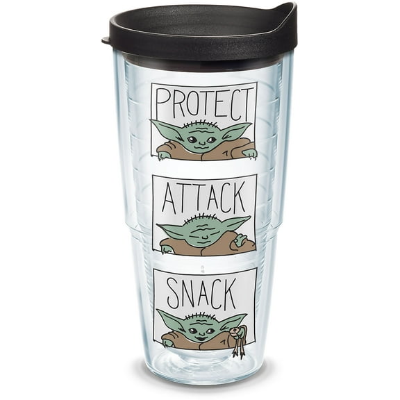 Tervis Star Wars Double Walled Insulated Tumbler Travel Cup, 24oz, Classic
