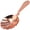 Rose gold, variant on Vjnyvs Bartender Ice Strainer Stainless Steel Ice Spoon Filter Shell Shape Strainer Cocktail Strainer Professional Ice Cube Filter Spoon Home Kitchen Barware