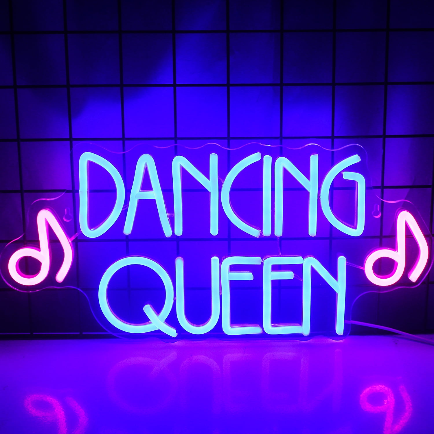 Hello Rosa Dancing Queen LED Neon Light Signs USB Power for Dancing ...