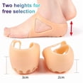 thumbnail image 2 of Breathable SEBS Heel Lift Sleeves Unisex Built-in Height Increase, 2Pcs, 2 of 6