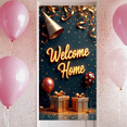 thumbnail image 3 of Festive Design Welcome Home Decorative Banner Gift Box Theme Streamer Party Decoration for Home Party Indoor Event, 3 of 8