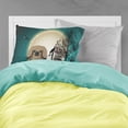 thumbnail image 2 of Halloween Scary Pekingese Tan Fabric Standard Pillowcase, 2 of 2