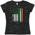 thumbnail image 3 of Inktastic Irish American Flag Women's T-Shirt, 3 of 5