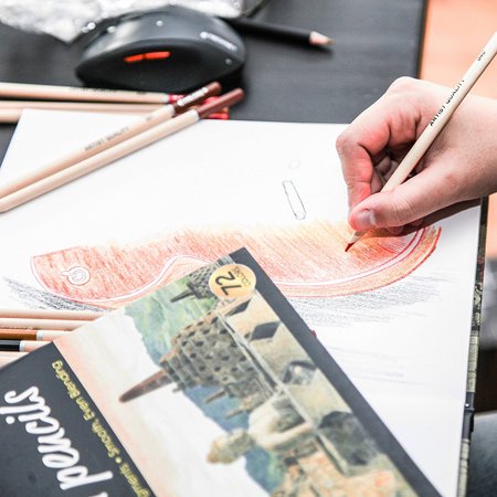 Colore 72 Colors Colored Pencils Pre-Sharpened Pencils Set Drawing