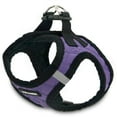 thumbnail image 5 of Voyager Step-In Plush Dog Harness – Soft Plush, Step In Vest Harness for Small and Medium Dogs by Best Pet Supplies - Harness (Purple Faux Leather), L (Chest: 18 - 20.5"), 5 of 5