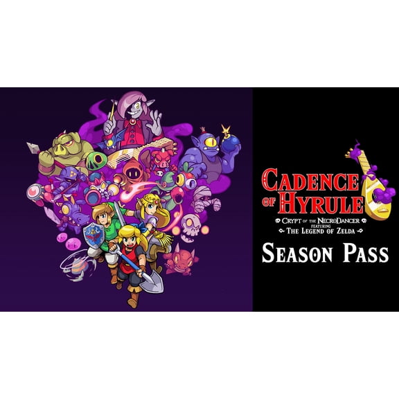 Cadence of Hyrule Crypt of the Necro Dancer Featuring The Legend of Zelda Season Pass Crypt of the Necro Dancer - Nintendo Switch [Digital]