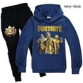 thumbnail image 2 of Conjuntos de ropa para niños Chándal para niños Ropa para niños Sudadera con capucha para niños + pantalones de chándal Traje para correr Moda Ropa de bebé Fortnite, 2 of 4