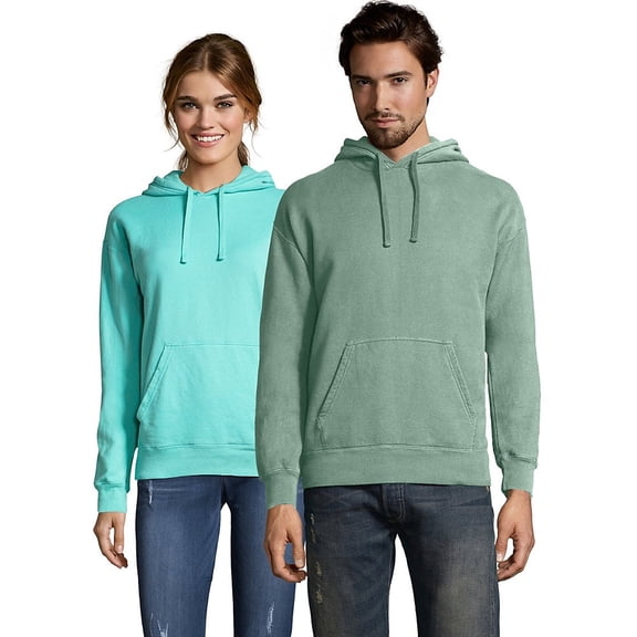 Hanes Men's ComfortWashâ„¢ Garment Dyed Fleece Hoodie Sweatshirt - GDH450 GRTDYE