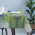 thumbnail image 4 of Zen Stones Table Cloth Waterproof Tablecloths, Nature Water Reflection Country Botanical Tablecloth Dining Table Cover for Kitchen Party Tabletop Outdoor, Rectangle Tablecloth 60x120 Inch, 4 of 9
