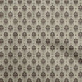 thumbnail image 1 of oneOone Polyester Spandex Beige Fabric Asian Ikat Sewing Craft Projects Fabric Prints By Yard 56 Inch Wide, 1 of 4