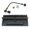 Black, variant on Tretco OB2-BK2-18-LP 15 in. 14GA Powder Coated Dual Burner Pan Kit, Liquid Propane