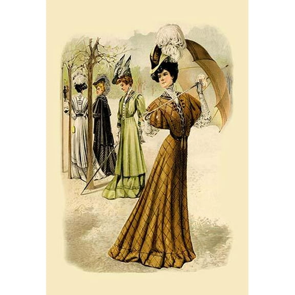 Afternoon in the Park-Fine Art Canvas Print (20" x 30")