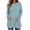 Light Blue, variant on cocolona Oversized Sweaters for Women Solid Color Long Sleeve Casual Crew Neck Tops Tunic Loose Blouses With Pockets