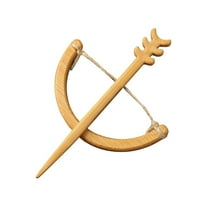 Wooden Animal Brooch Cartoon Lapel Pin Sweater Clip Shawl Scarf Accessory Unique Handmade for Women Men