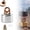 Silver, variant on High-Power Portable Mini Outdoor Spirit Burner & Alcohol Stove, Leak-Proof Self-Pressurized Camping Stove with Stable Stand for Hiking, Backpacking, Brewing Coffee (Silver, Round Bottom)