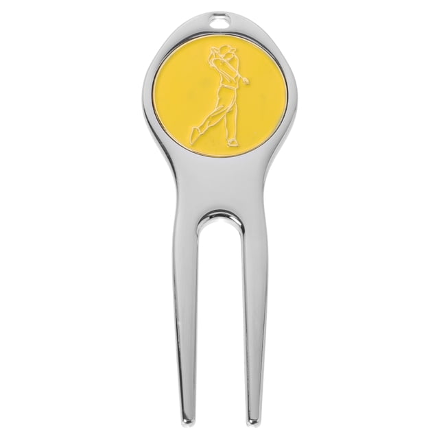 Shisuyan Fourche Divot de Golf Outil de Réparation de Golf Professionnel Fourche Divot Portable pour Train de Golf