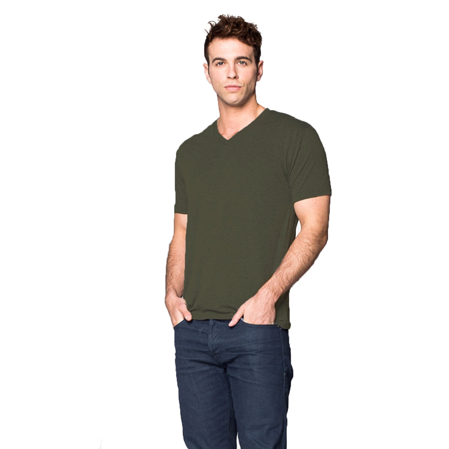 army green t shirt mens