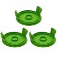 thumbnail image 1 of Buy 3Pcs Plastic Spool Cap for Greenworks 21272 / 21212 Lawn Mower Replacement Part, 3410468, 1 of 5