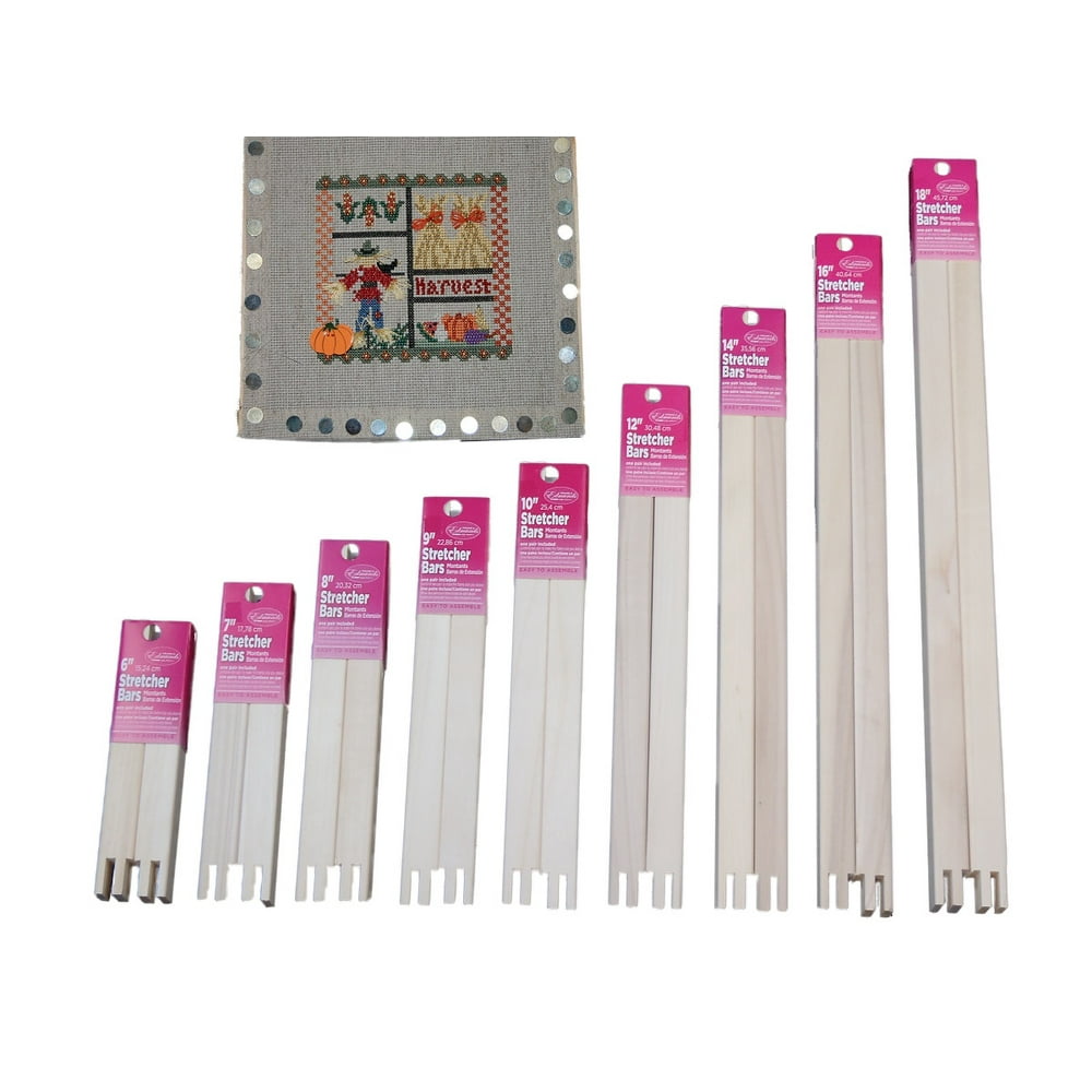 Stretcher Bar Set (6,7,8,9,10,12,14,16 & 18")