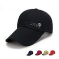 thumbnail image 2 of ZQUUVOU Women's Letter Embroidered Baseball Cap Adjustable Hat for Casual Sporty Low Profile Dad Hats Unisex Cotton Cap Black, 2 of 2