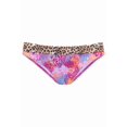 thumbnail image 4 of LASCANA Women's Leopard Cheetah Fold Over Bikini Swimsuit Bottom Contrast Trim, 4 of 5
