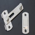 thumbnail image 3 of Stainless Steel Catch Latch Door Bolt Locking Accessory for Household Slide Lock Multi-functional Sliding Locks Furniture Cupboard Wardrobe Household extra small, 3 of 9