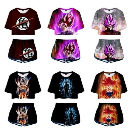 

Dragon Ball Z Young Unisex Pajamas Kids Sleepwear Kids Pjs Tops Boy Girl Tops Plus