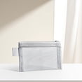 thumbnail image 4 of Ovzne Small Three-dimensional Transparent Mesh Storage Bag Multifunctional Portable Storage Suitable For Cosmetics Jewelry Stationery And Travel Supplies Lightweigh On Clearance, 4 of 6