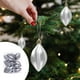 thumbnail image 5 of 12 Adornos Navideños de Palomitas de Maíz de Plástico Galvanizado | Decoraciones Navideñas Colgantes Únicas | Colgantes Duraderos y Resistentes a La Decoloración para Árboles, Puertas, Habitaciones y, 5 of 6