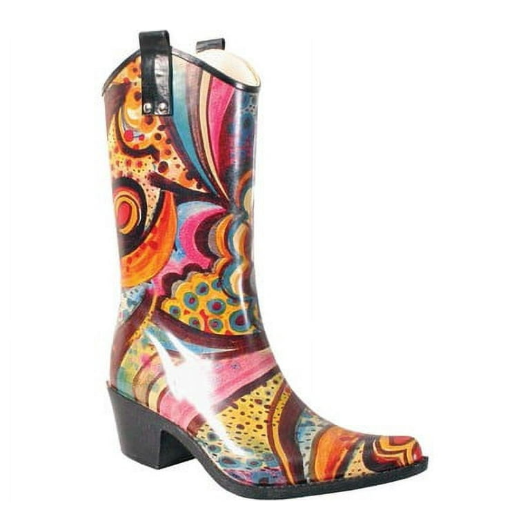 Nomad rubber top cowboy boots