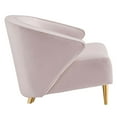 thumbnail image 5 of Modway Odyssey Performance Velvet Armchair in Pink, 5 of 8