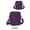 Purple, variant on Men's Casual Crossbody Bag with Water-Resistant Nylon for Business Travel and Lightweight Phone Storage
