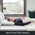 thumbnail image 5 of Allswell Memory Foam Pillow, Breathable, Pressure-Relieving Support, Standard/Queen, 5 of 12