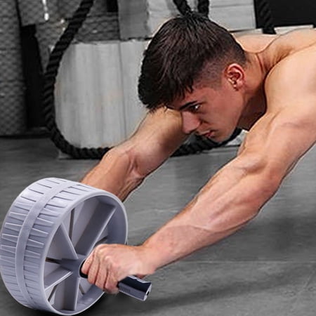 Abdominal Wheel Roller Core Exercise Wheel with Automatic Rebound for Abs Workout Home Gym Fitness Equipment for Beginners