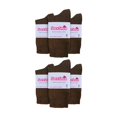 thumbnail image 2 of Chaussettes pour Femmes en Coton Uni Riche / 12 Paires / Sock Snob / Chaussettes Fines Colorées Mi-Mollet, 2 of 2