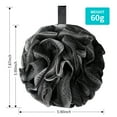 thumbnail image 2 of Carrie Joe Bath Loofah Shower Sponge Body Back Scrubber Soft Mesh Shower Puffs Exfoliating Loofa for Women & Men Bath Accessories Cleaning Tool (4Pack 60G Dark Elf), 2 of 7
