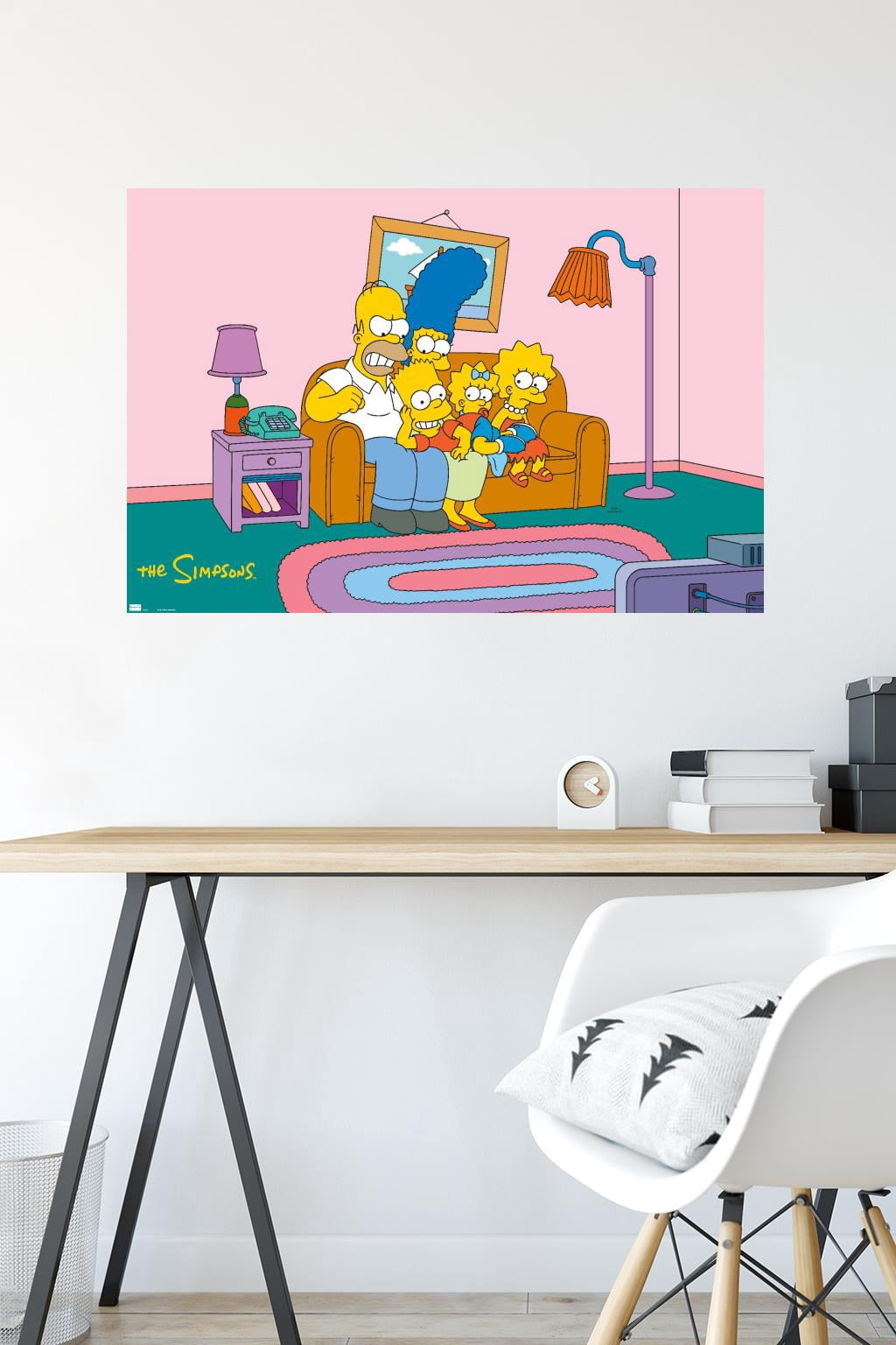 The Simpsons - Couch Wall Poster, 22.375" x 34"