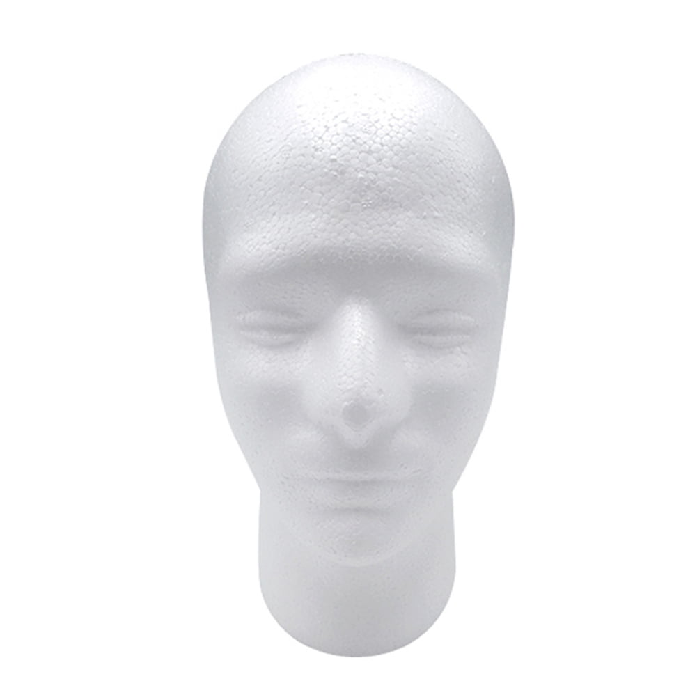 Male Mannequin Head Wigs Hair Hat Cap Glasses Display Head Moldel Free Stand New 