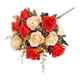 thumbnail image 2 of Horivan 3 Packs Artificial Silk Rose Bouquet Realistic Wedding Flowers Decor Plastic Long Lasting Faux Floral Arrangements for Centerpieces Home Party Decoration, 2 of 6