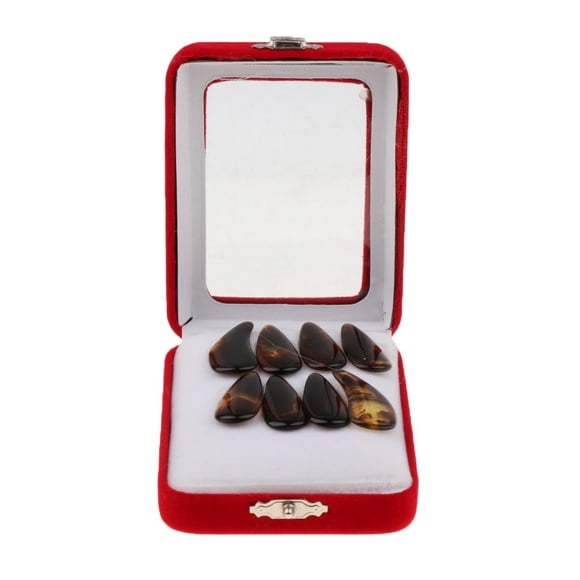 Pulido 1 Paquete Guzheng Finger Picks grande Hugo