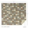 thumbnail image 5 of VHC Brands Sawyer Mill California King Quilt, 130x115, Charcoal Grey, 5 of 6