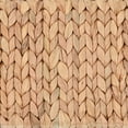 thumbnail image 7 of happimess TRY2000A-3SET Rowan Bohemian Cottage Handwoven Hyacinth Rectangular Decorative Basket Trays with Handles, Natural (Set of 3), 7 of 7