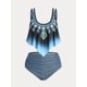 thumbnail image 1 of Traje de Bikini Acolchado Estampado Puntos Tamaño Grande Rosegal Camisetas tallas grandes, 1 of 5