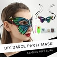 thumbnail image 1 of SMihono Adult Diy Point Diamond Individually Wrapped Masquerade Mask Home Decoration on Clearance, 1 of 9