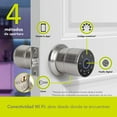 thumbnail image 4 of Lloyd's Bouton de Porte Intelligent avec Lecteur d'Empreintes Digitales - Serrure de Porte Combinée 4 en 1, Poignée de Porte pour Entrée Sans Clé, Fonctions de Sécurité Avancées, installation Simple, compatible avec Appareils IOS et Android., 4 of 5